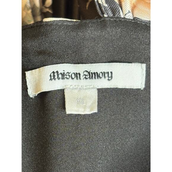 Maison Amory Primrose Midi Dress Moonlight Rose Size XL - Picture 5 of 9